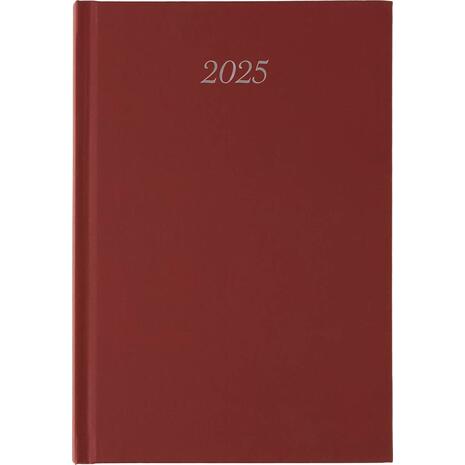 Ημερολόγιο ημερήσιο Classic_G 17x24 2026  με σκληρό εξώφυλλο μπορντό